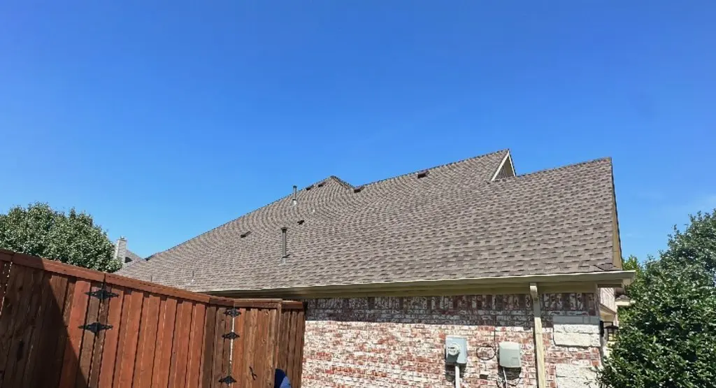 Completed roof replacement project in Eagle Lake